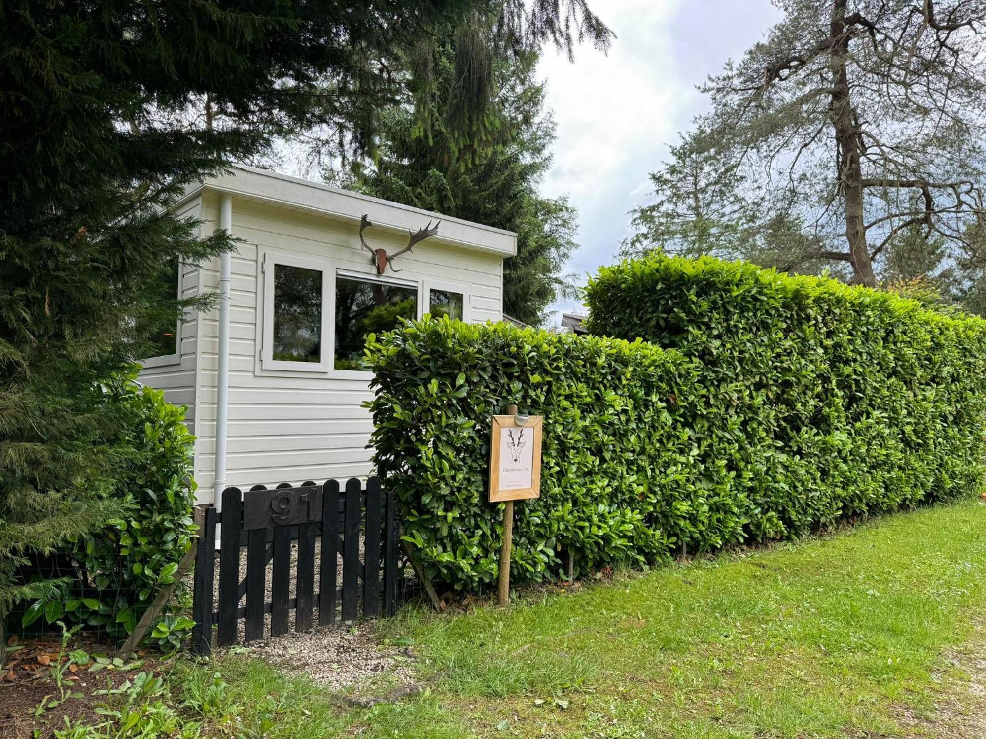 Sfeervol Chalet De Dassenburcht Emst Exterior foto